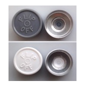13mm colored flip off top medicine bottle cap tear off vial seal testosterone enanthate injection